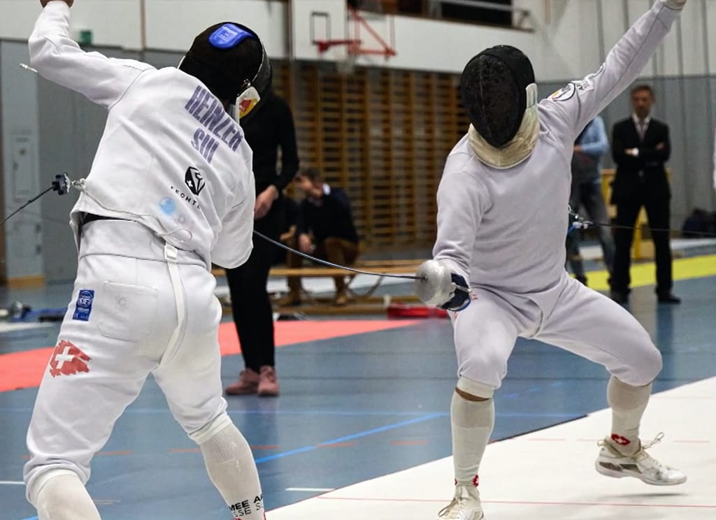 Gabriel bonferroni sven vineis champions suisse par equipe escrime