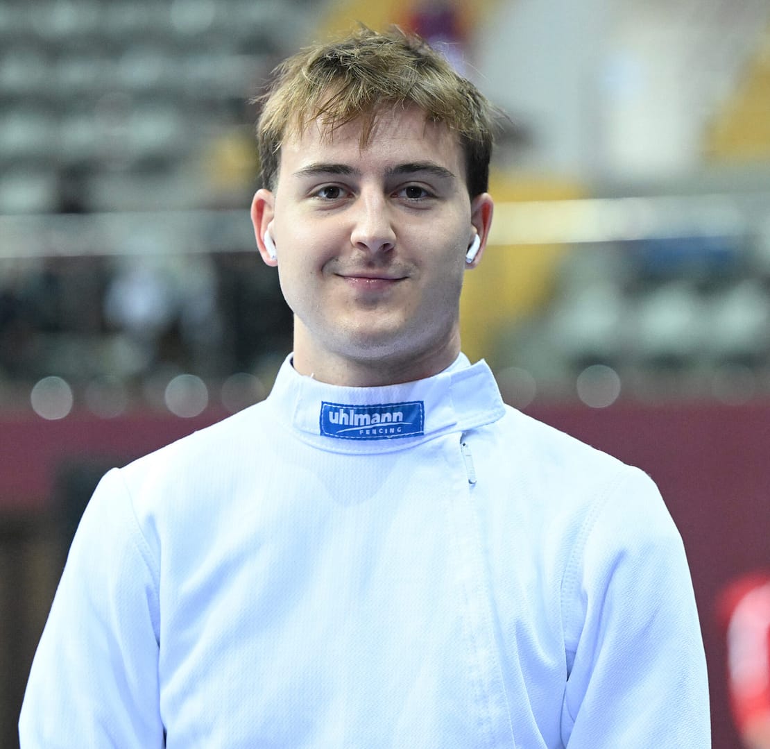 Season 2025 2026 Epee Men: VINEIS Sven Photo: Augusto BIZZI