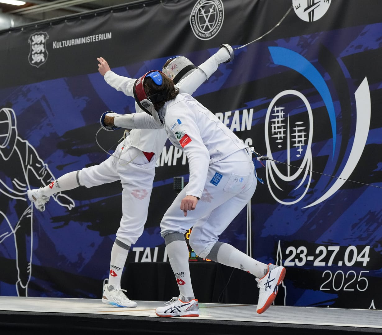 European championships u23 tallinn 24 27 april 2025 individual women’s foil women’s sabre men’s epee 24 april 01 day in photo: photo luca pagliaricci / bizzi team