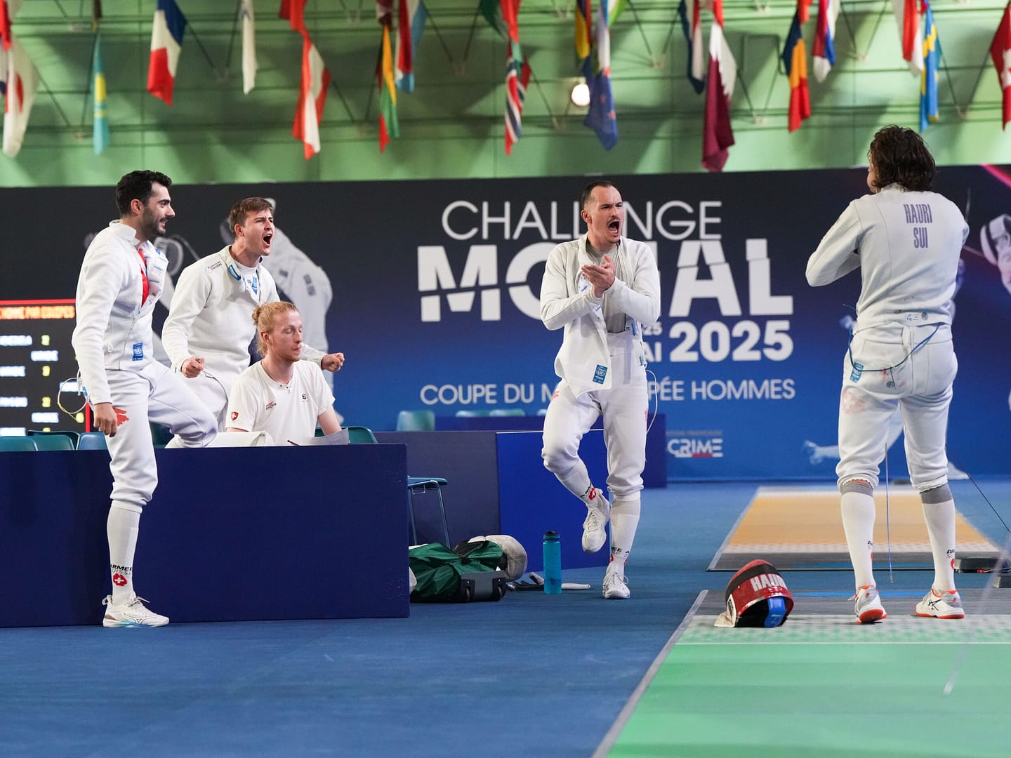 Saint maur 23 25 may 2025 world cup men’s epee in photo: photo luca pagliaricci/bizzi team
