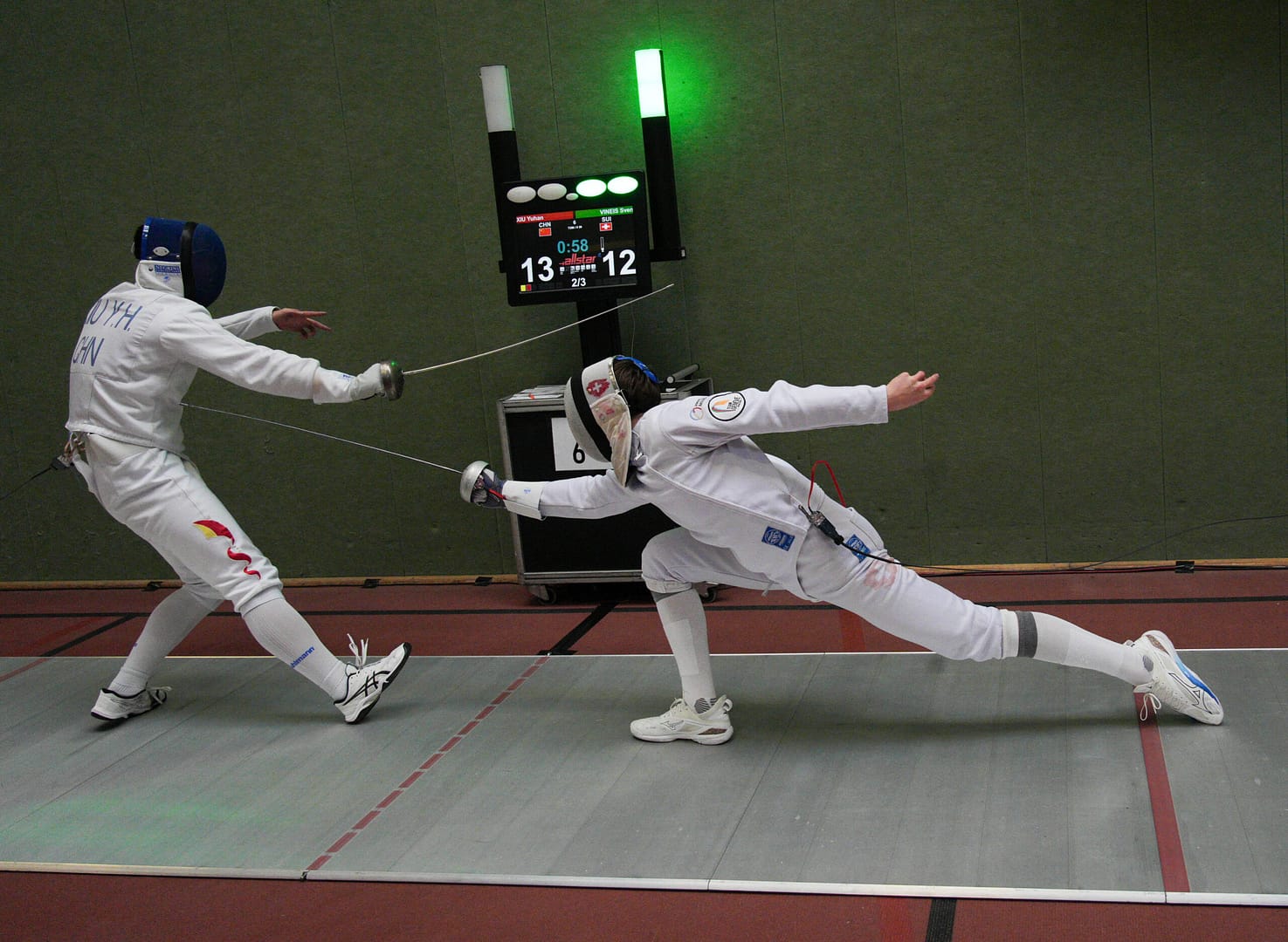 Heidenheim 22 25 February 2024 World Cup Men’s Epee In Photo: Photo Luca Pagliaricci/bizzi Team