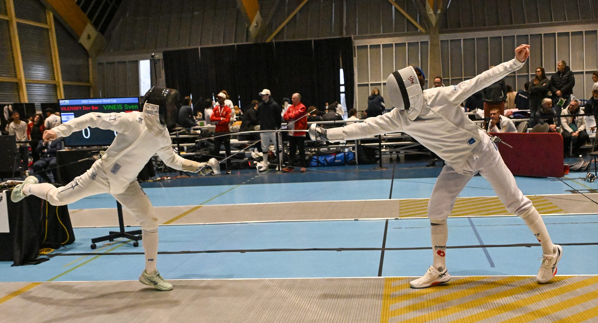Season 2025 2026 Epee Men: VINEIS Sven Photo: Augusto BIZZI